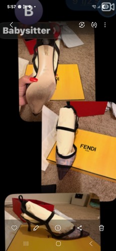 Décolleté nere fendi - décolleté, colibri