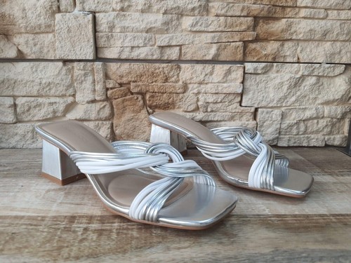 Zoccoli donna argento c307 - donna,