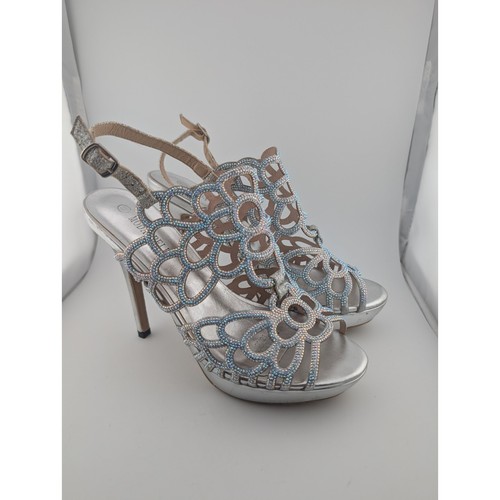 Moda pelle argento - us, blu