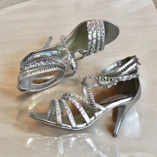 Sandali con tacco - , argento