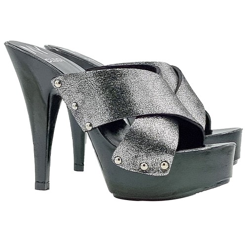Zoccoli open toe - fasce, in